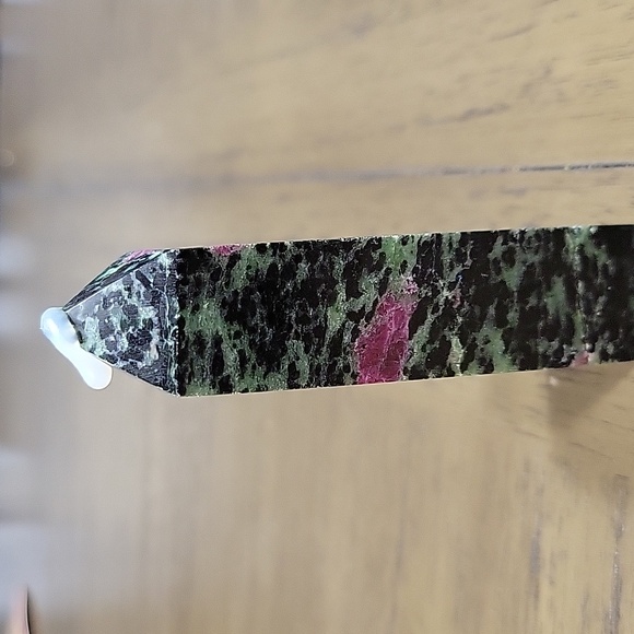 Ruby In Zoisite Crystal Tower - Picture 3 of 7